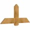 Ekena Millwork Eugene Rough Sawn Timber Gable Bracket, Western Red Cedar, 48"W x 22"H x 2"D x 6"F, 11/12 Pitch GBW048X22X0206EUG00RWR - alternate 3